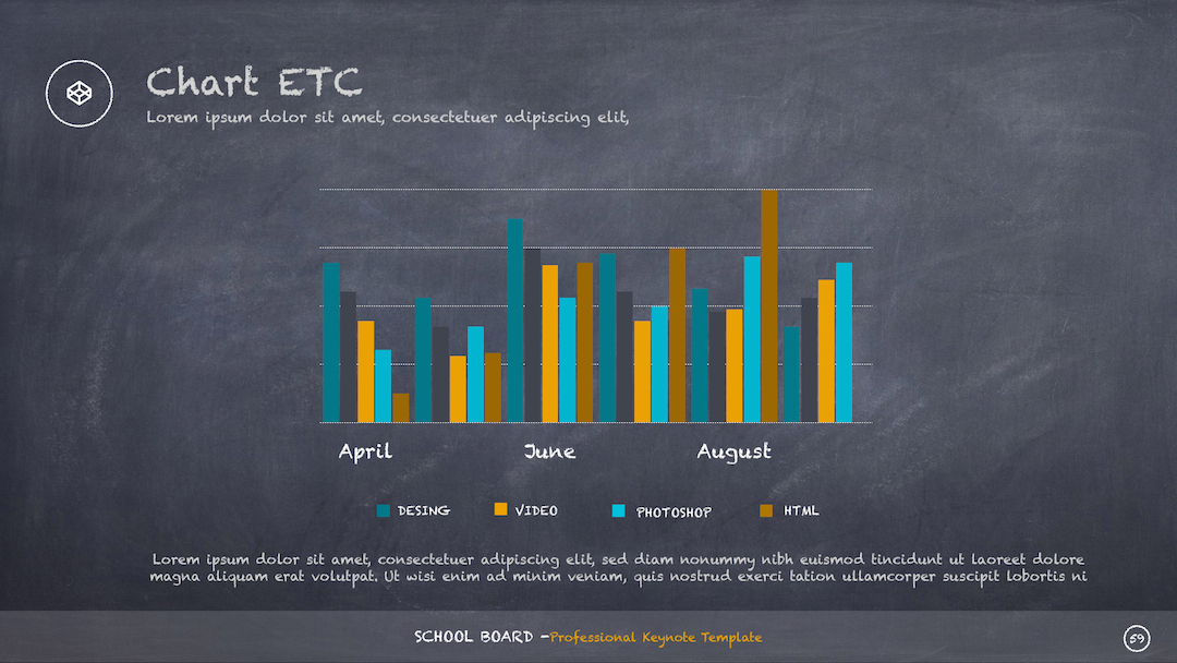 School Board 2 Keynote Template by Design47 GraphicRiver
